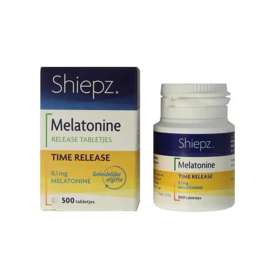 Shiepz Melatonine time release 500 tabletten
