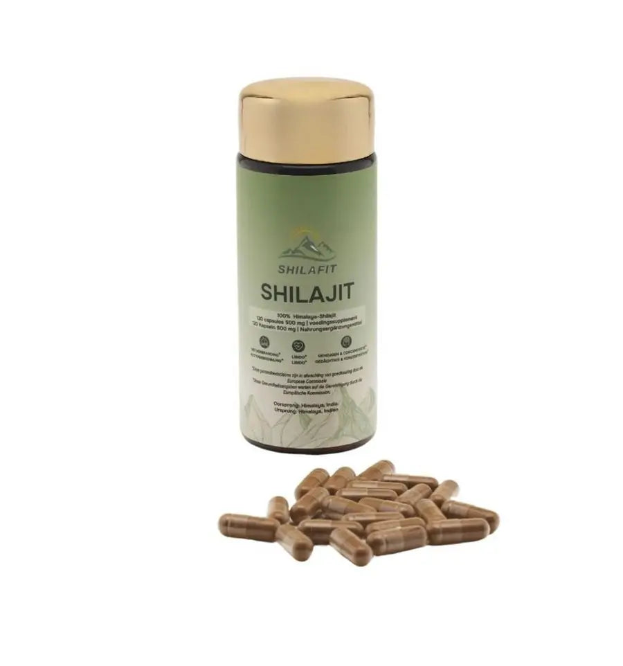 Shilafit Shilajit 500 mg 120 capsules