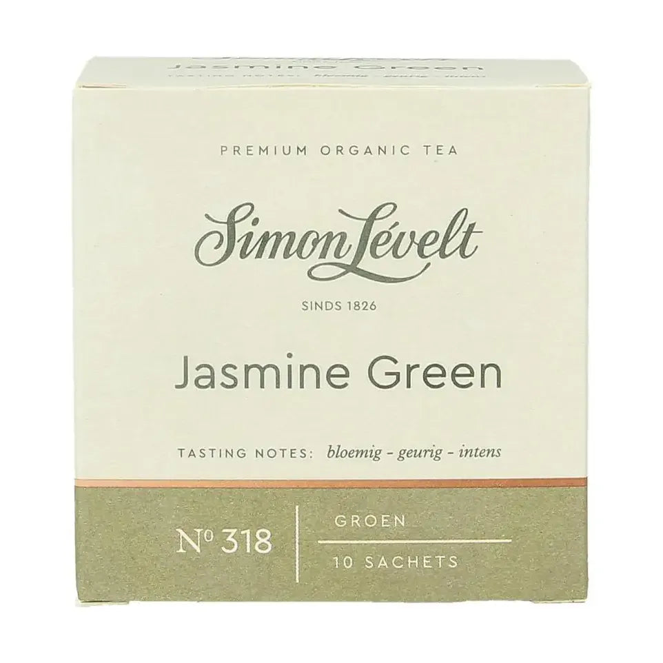 Simon Levelt Groene thee jasmijn biologisch 10 zakjes