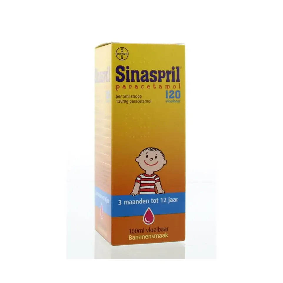Sinaspril Paracetamol vloeibaar 120 mg 100 ml
