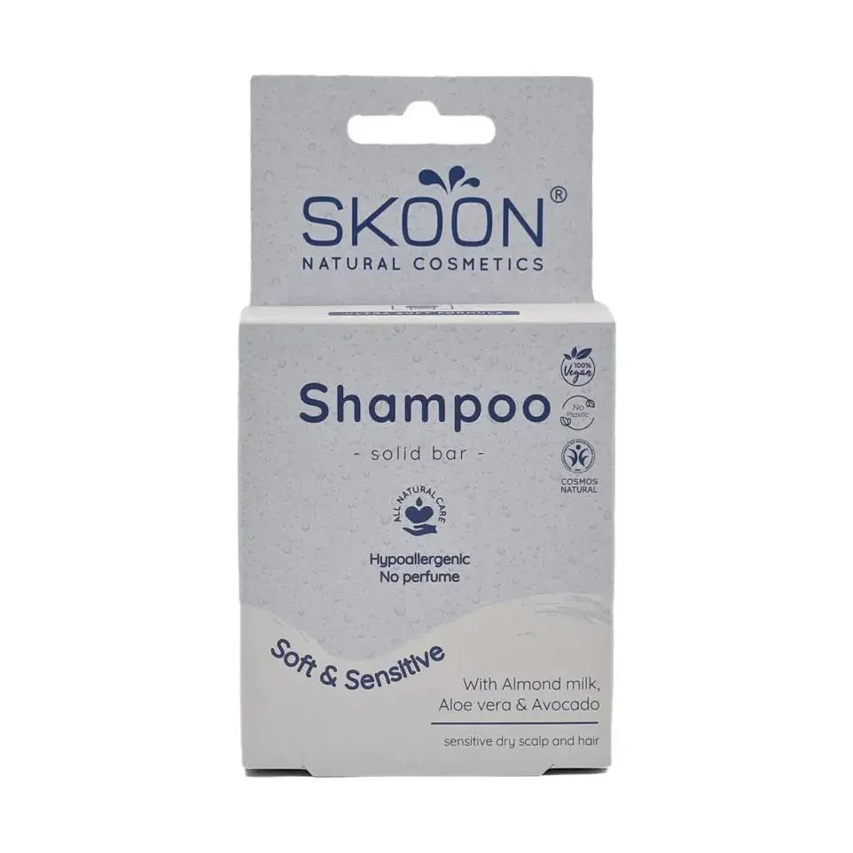 Skoon Solid shampoo soft & sensitive 90 gram
