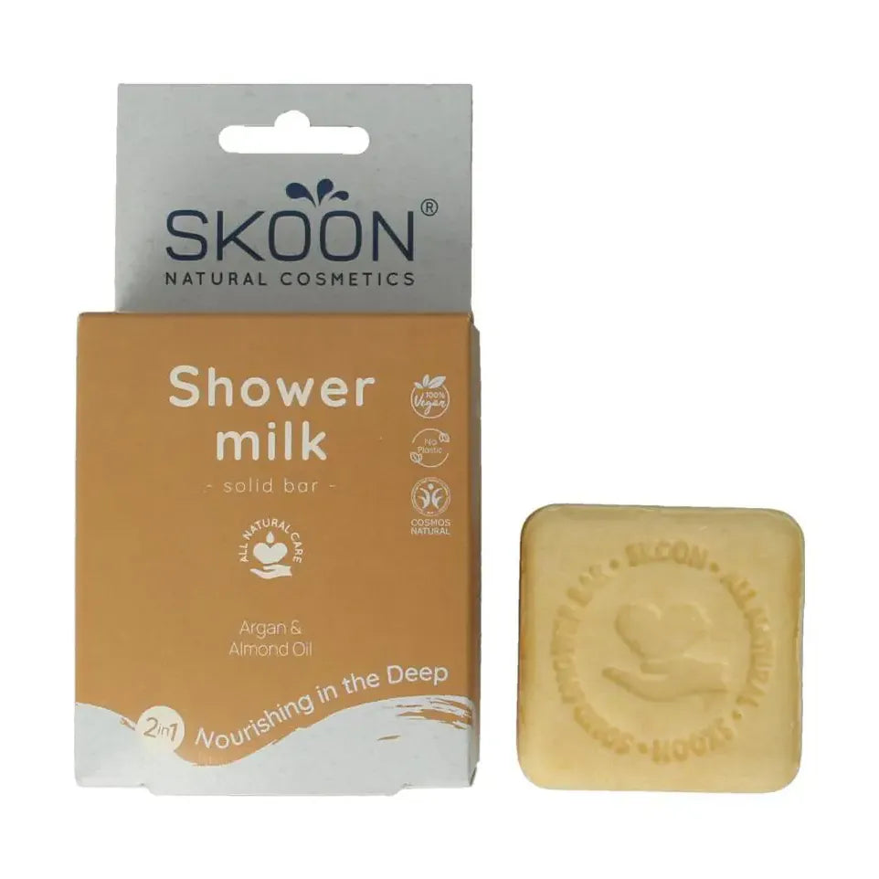 Skoon Solid shower milk nourishing into the deep 2-in-1 90 gram