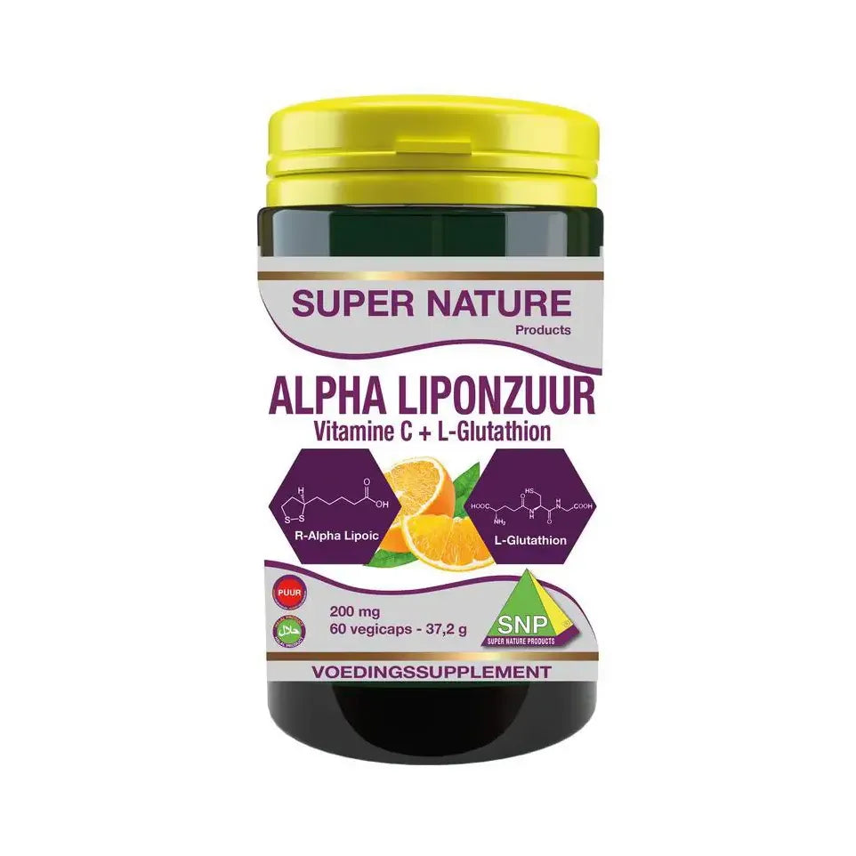 SNP Alpha liponzuur 200 mg puur 60 capsules