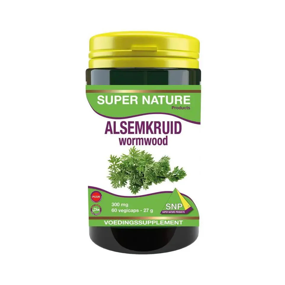 SNP Alsemkruid wormwood 300 mg puur 60 capsules