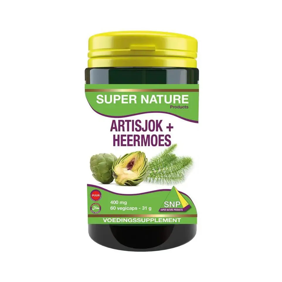 SNP Artisjok en heermoes puur 60 capsules