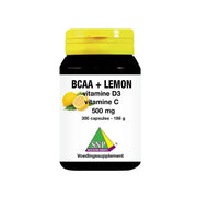 SNP BCAA Lemon vitamine D3 vitamine C 500 mg 300 capsules