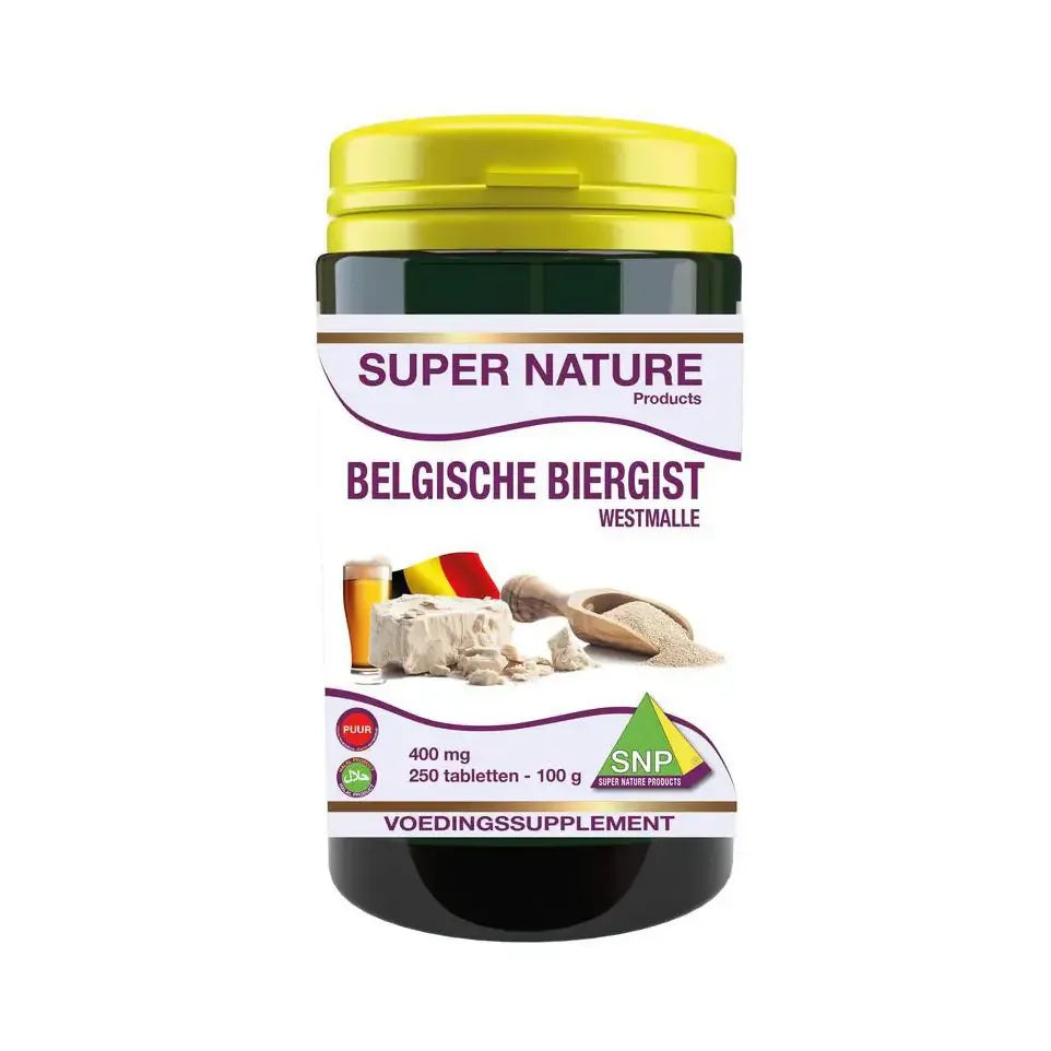 SNP Belgische biergist 400 mg puur 250 stuks