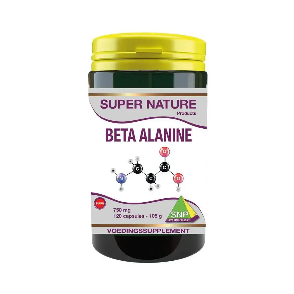 SNP Beta alanine 750 mg puur 120 capsules