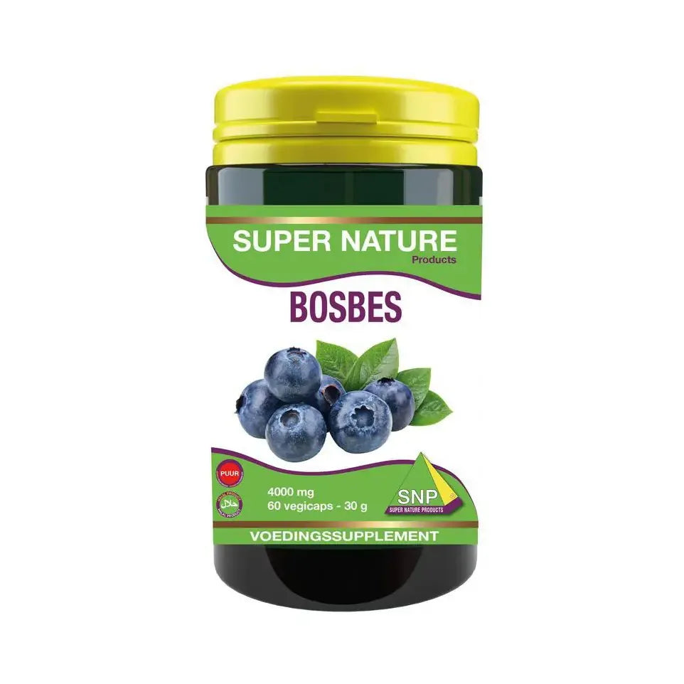 SNP Bosbes extra forte 4000 mg puur 60 capsules