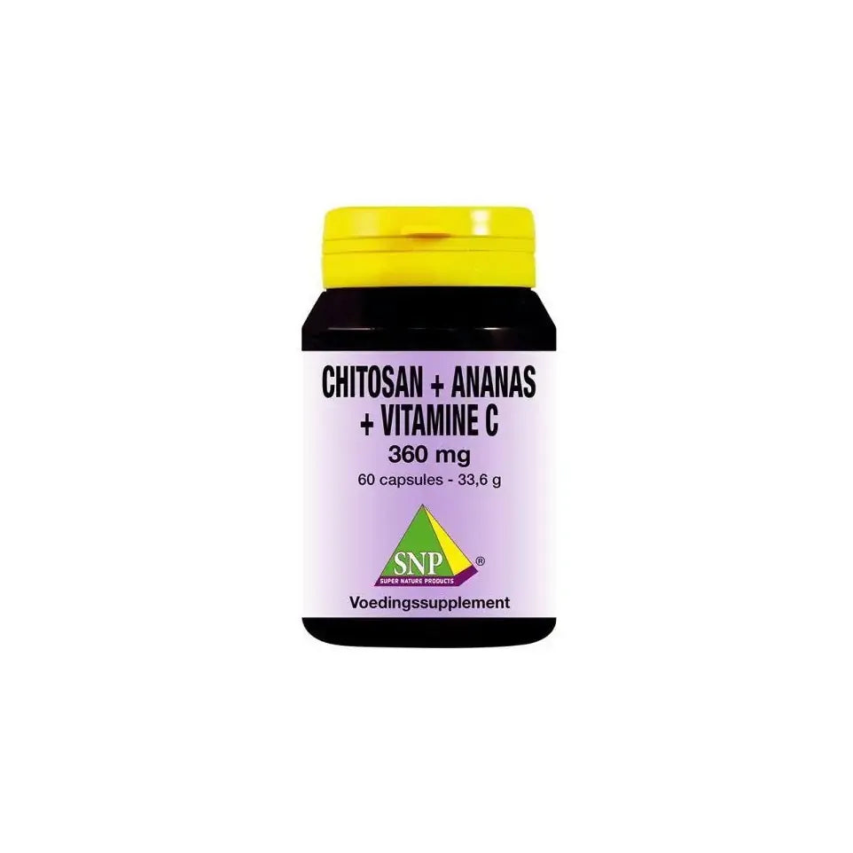 SNP Chitosan ananas vitamine C 360 mg 60 capsules