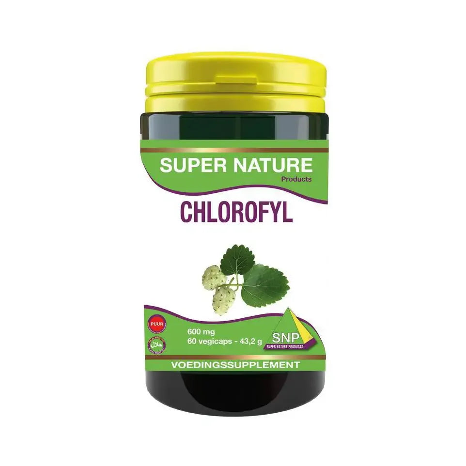 SNP Chlorofyl 600 mg puur 60 capsules