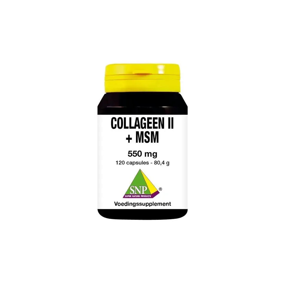SNP Collageen II + MSM 120 capsules