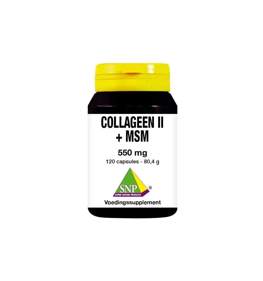 SNP Collageen II + MSM 120 capsules