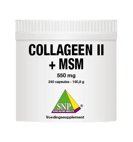 SNP Collageen II + MSM 240 capsules
