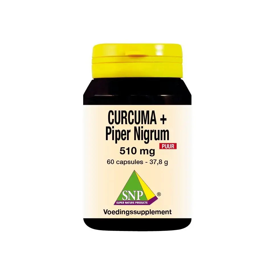 SNP Curcuma & piper nigrum 510 mg puur 60 vcaps