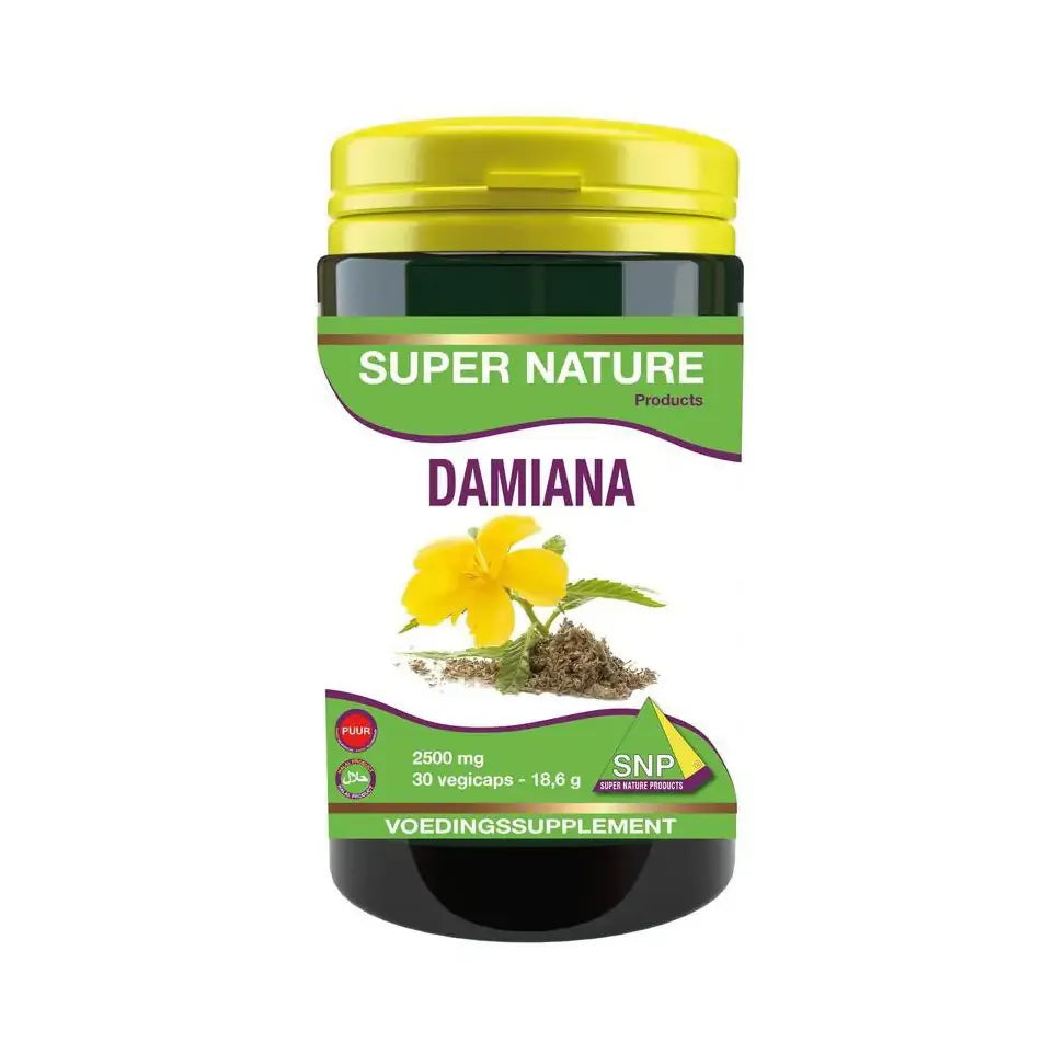 SNP Damiana extract 2500 mg puur 30 capsules