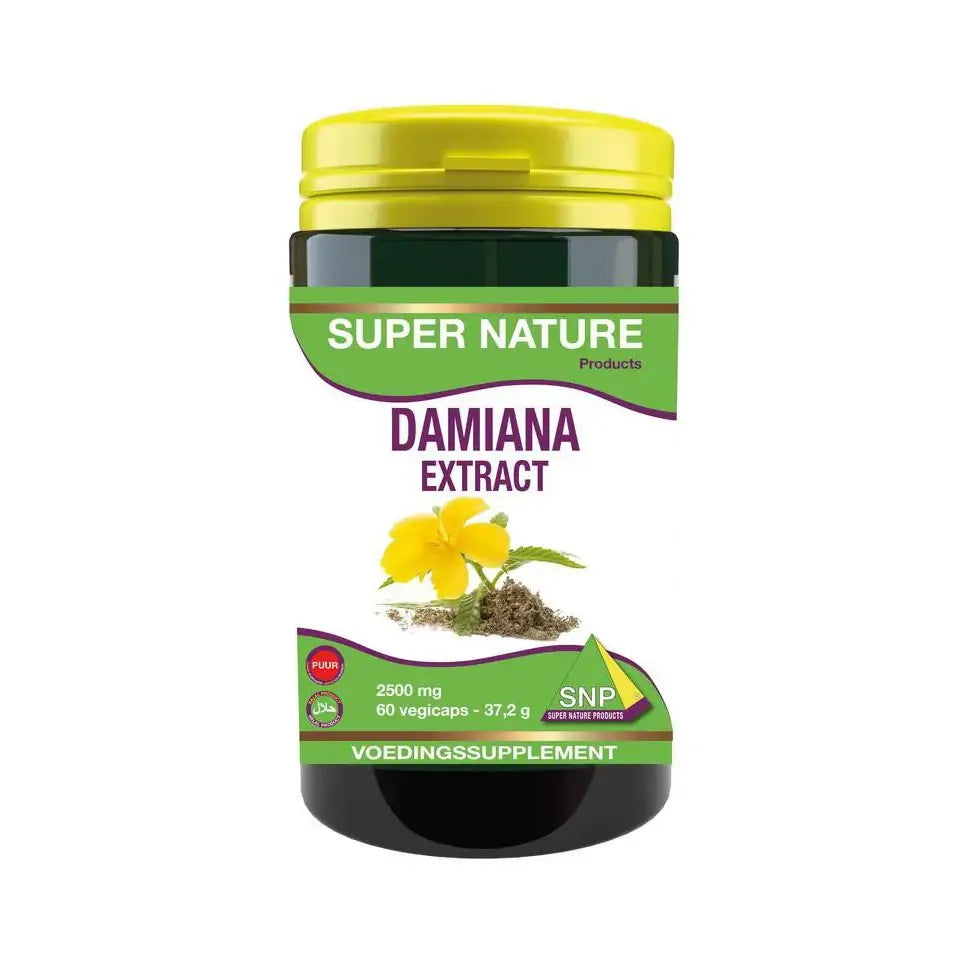 SNP Damiana extract 2500 mg puur 60 capsules