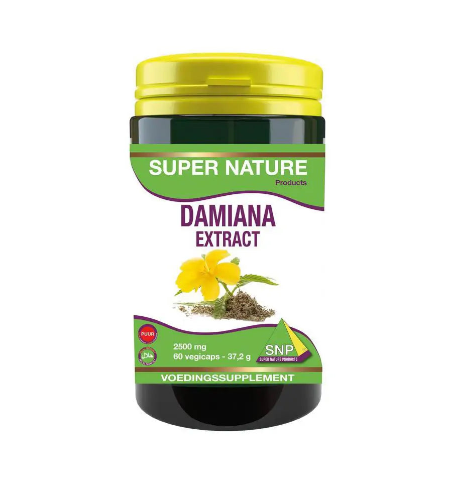 SNP Damiana extract 2500 mg puur 60 capsules