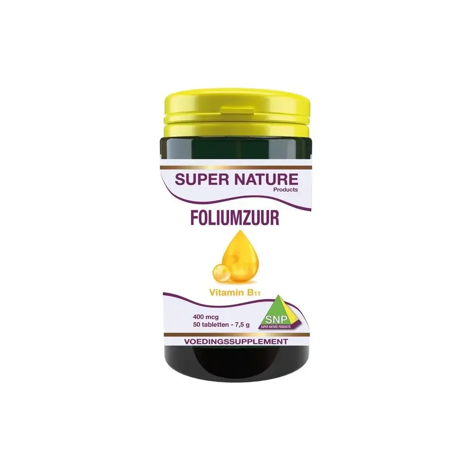 SNP Foliumzuur 400 mcg 50 tabletten