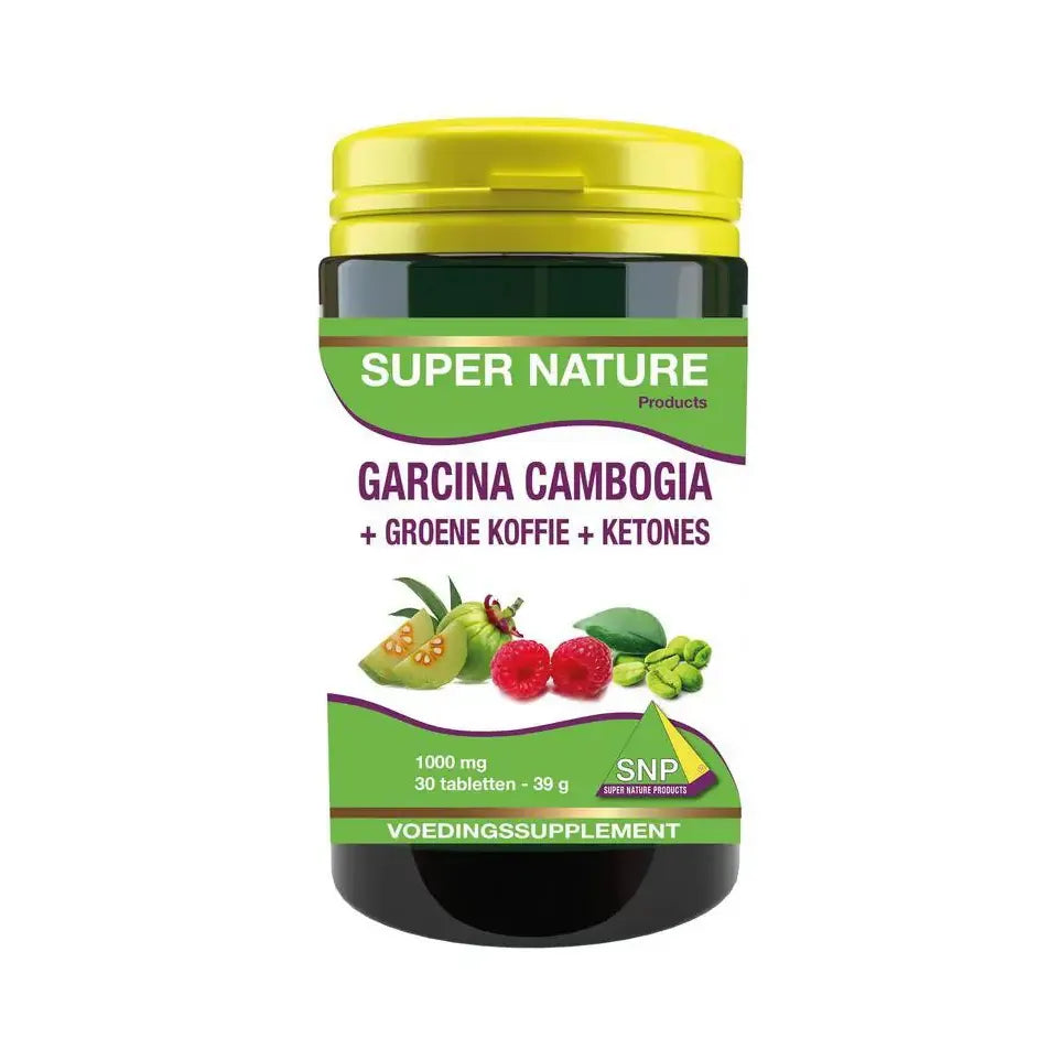 SNP Garcinia + groene koffie + ketones 30 tabletten