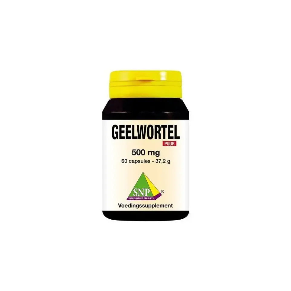SNP Geelwortel curcuma 500 mg puur 60 capsules