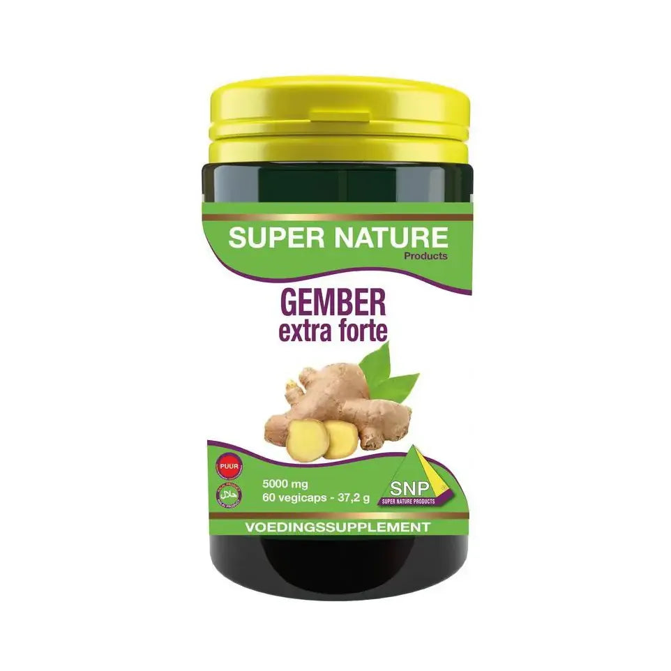 SNP Gember 5000 mg puur 60 capsules