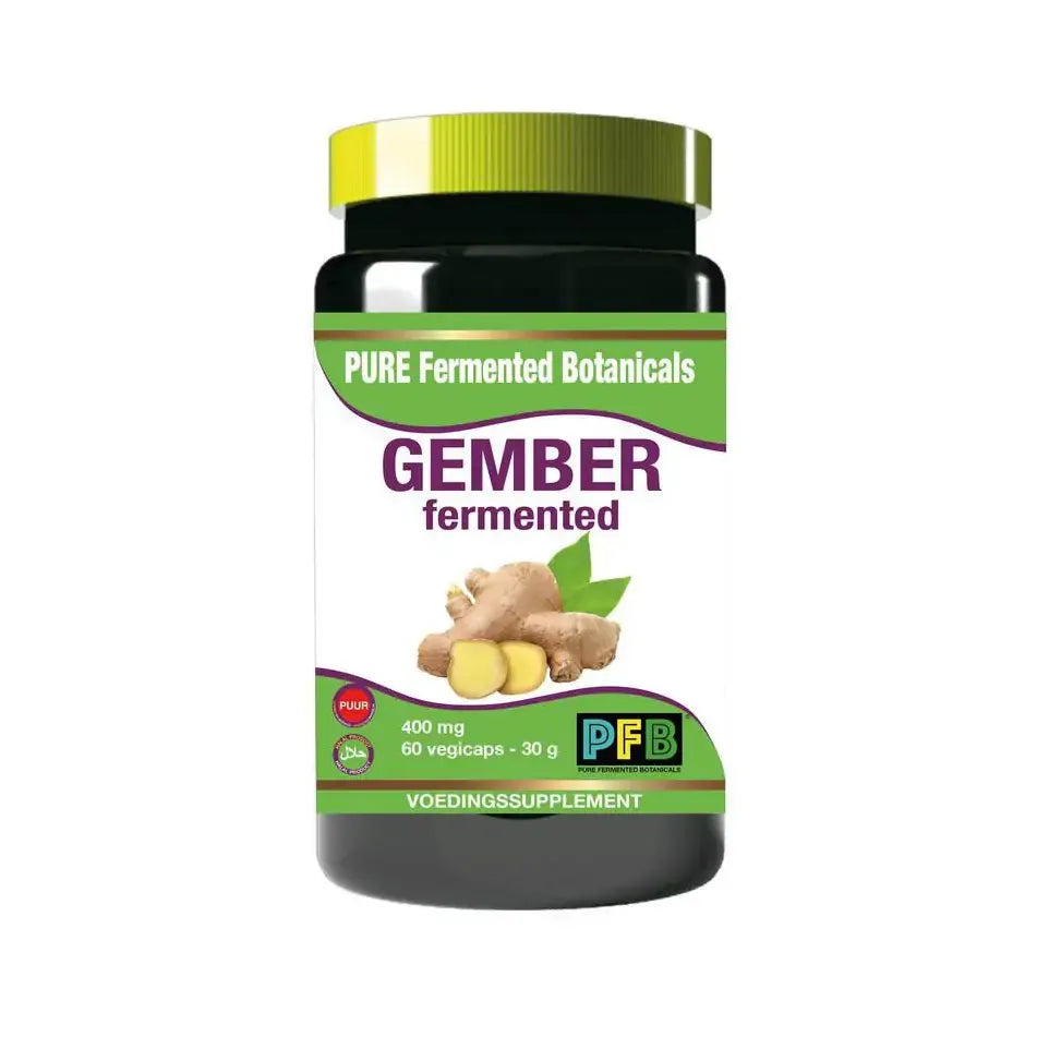 SNP Gember fermented 400 mg 60 vcaps