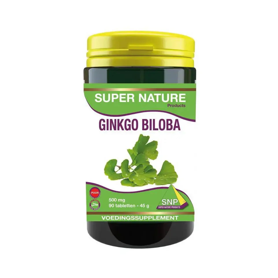 SNP Ginkgo biloba 500 mg puur 90 tabletten