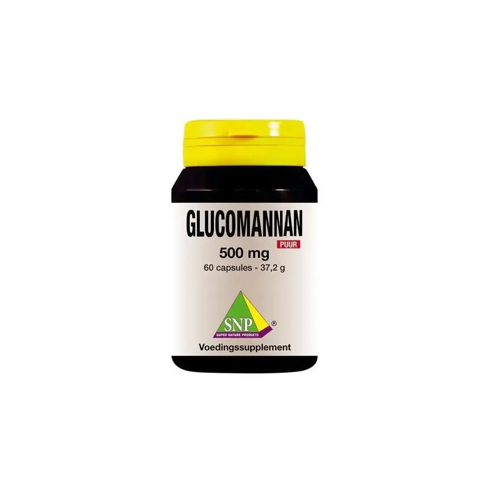 SNP Glucomannan 500 mg puur 60 capsules