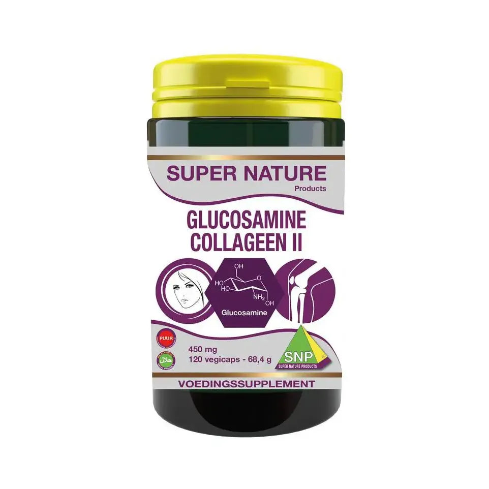 SNP Glucosamine collageen type II puur 120 capsules