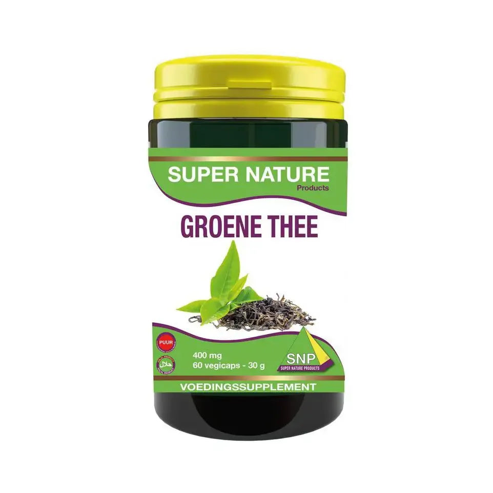 SNP Groene thee 400 mg puur 60 capsules