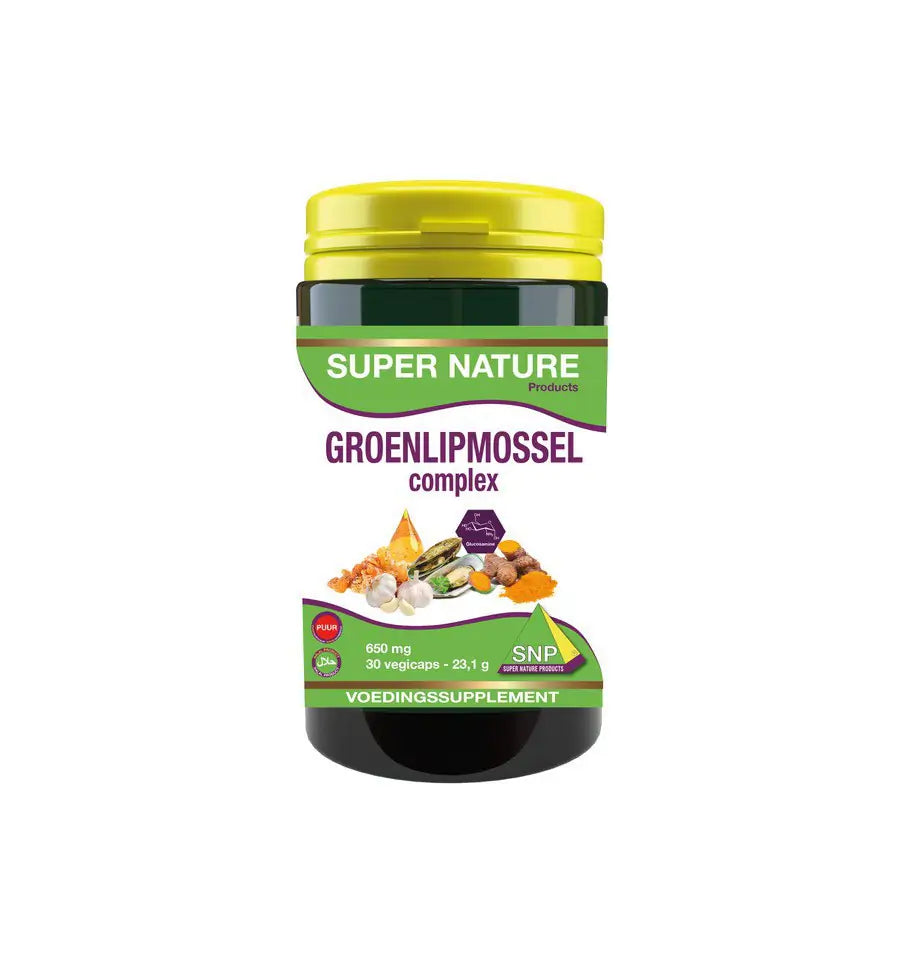 SNP Groenlipmossel complex puur 30 capsules
