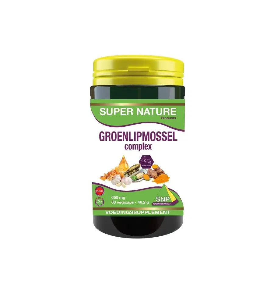 SNP Groenlipmossel complex puur 60 capsules