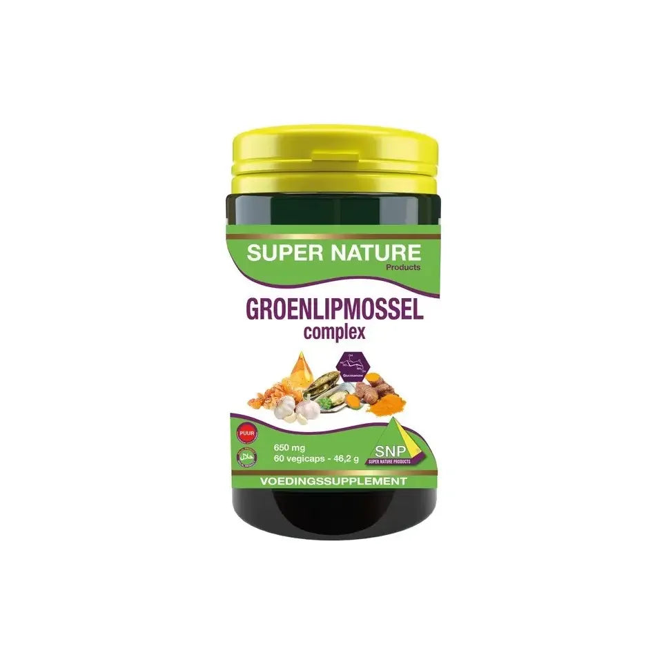SNP Groenlipmossel complex puur 60 capsules