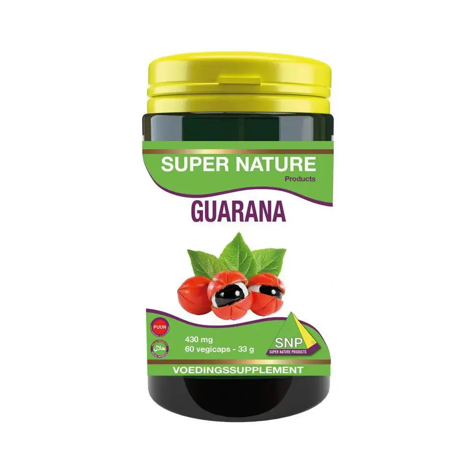 SNP Guarana 430 mg puur 60 capsules