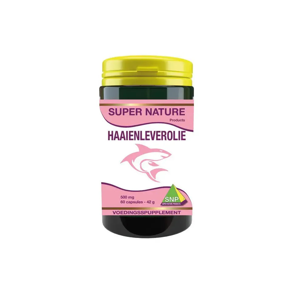 SNP Haaienleverolie 500 mg 60 capsules