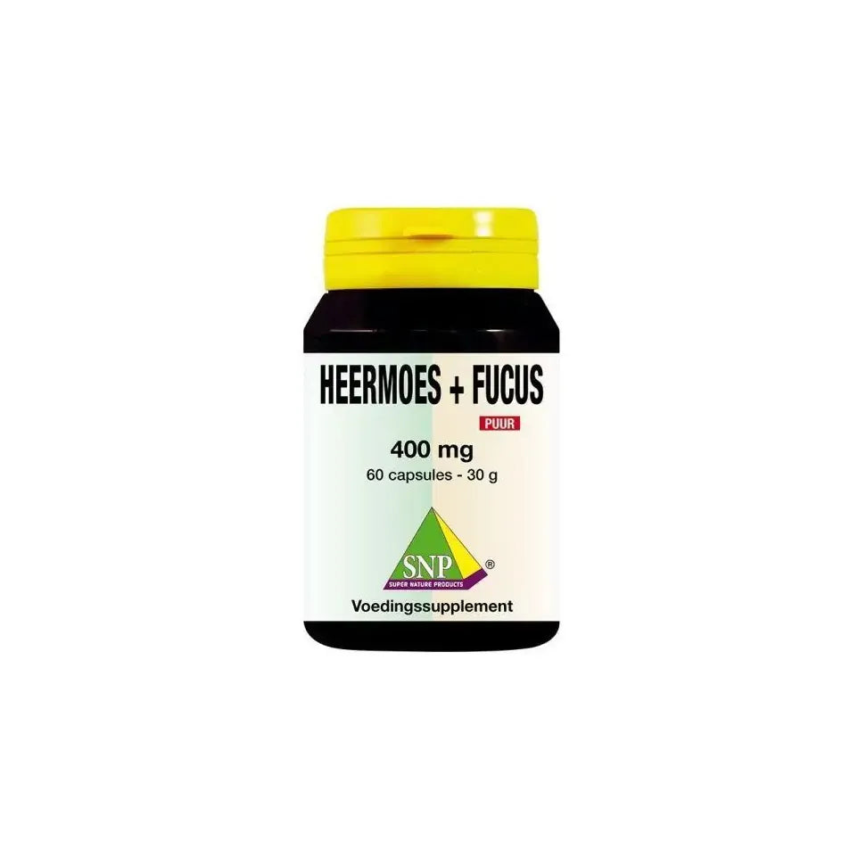 SNP Heermoes & fucus 400 mg puur 60 capsules