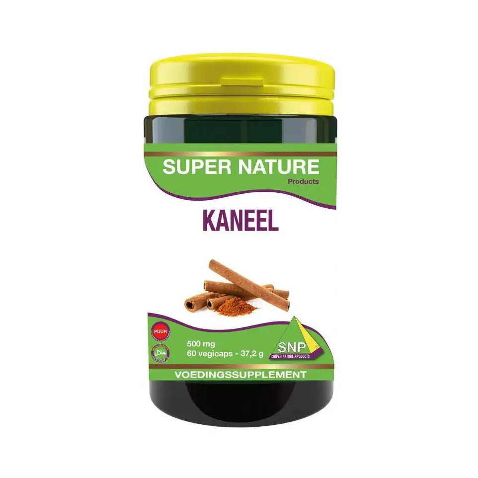 SNP Kaneel Cinnamomum verum 500 mg puur 60 vcaps