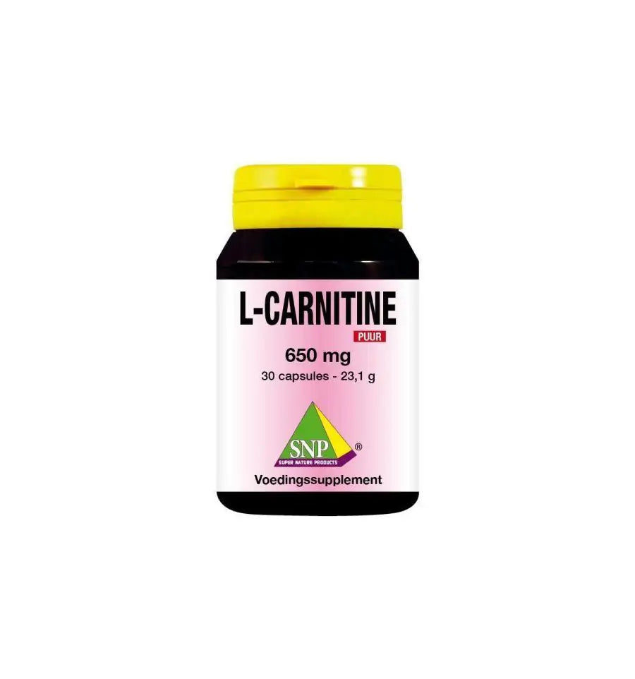 SNP L-Carnitine 650 mg puur 30 capsules
