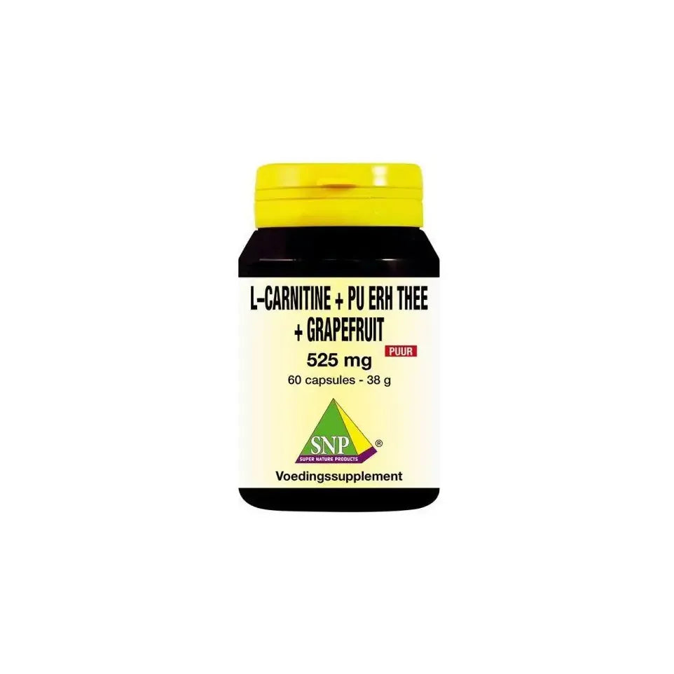 SNP L Carnitine pu erh grapefruit 60 capsules