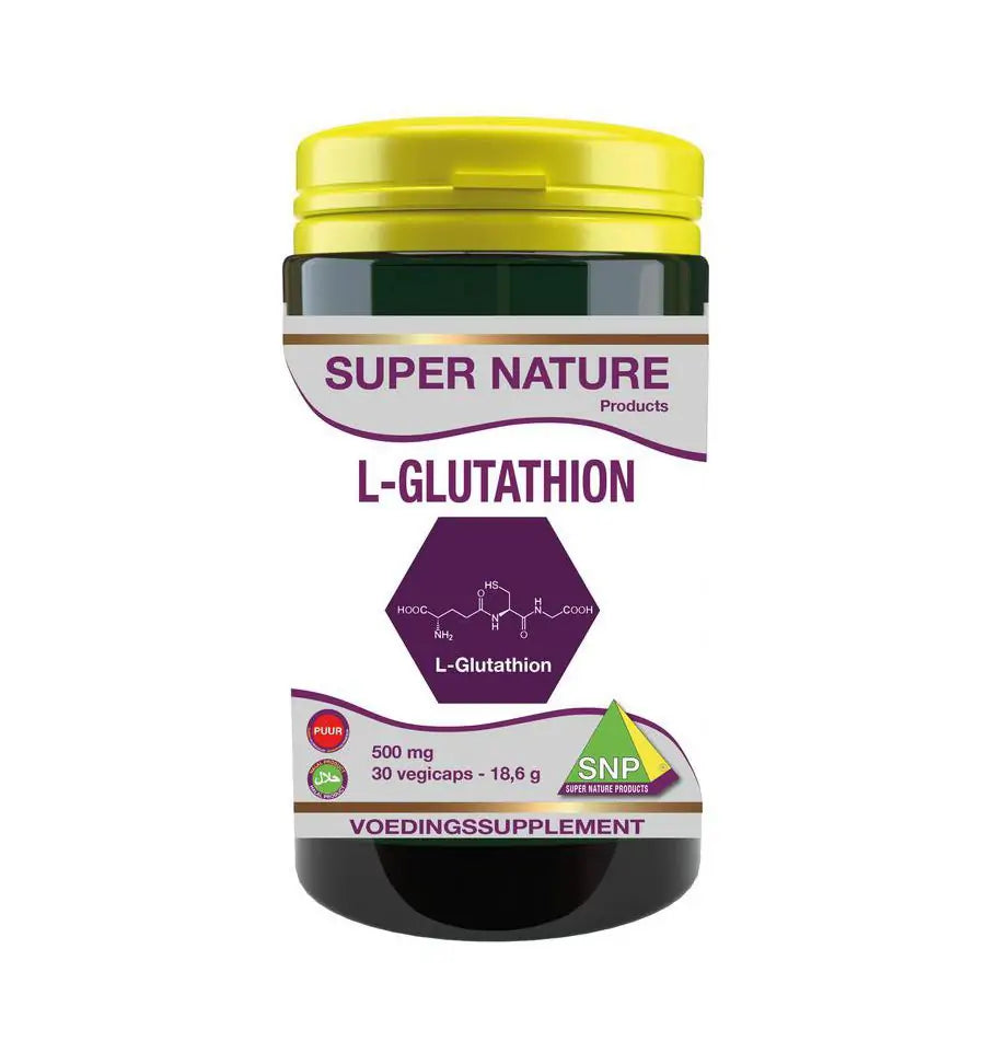 SNP L-Glutathion 500 mg puur 30 capsules