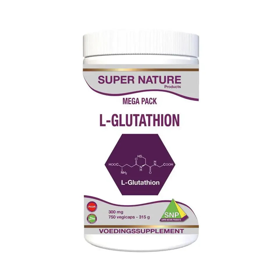 SNP L-Glutathion puur megapack 750 capsules