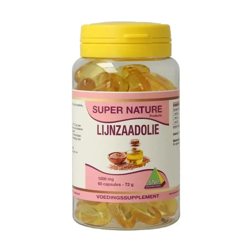 SNP Lijnzaadolie 1000 mg 60 capsules