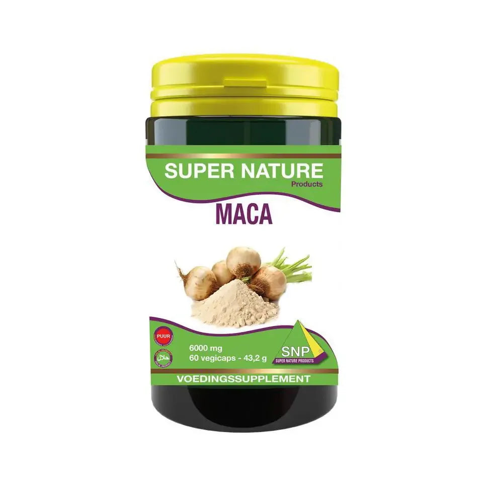 SNP Maca 6000 mg puur 60 capsules