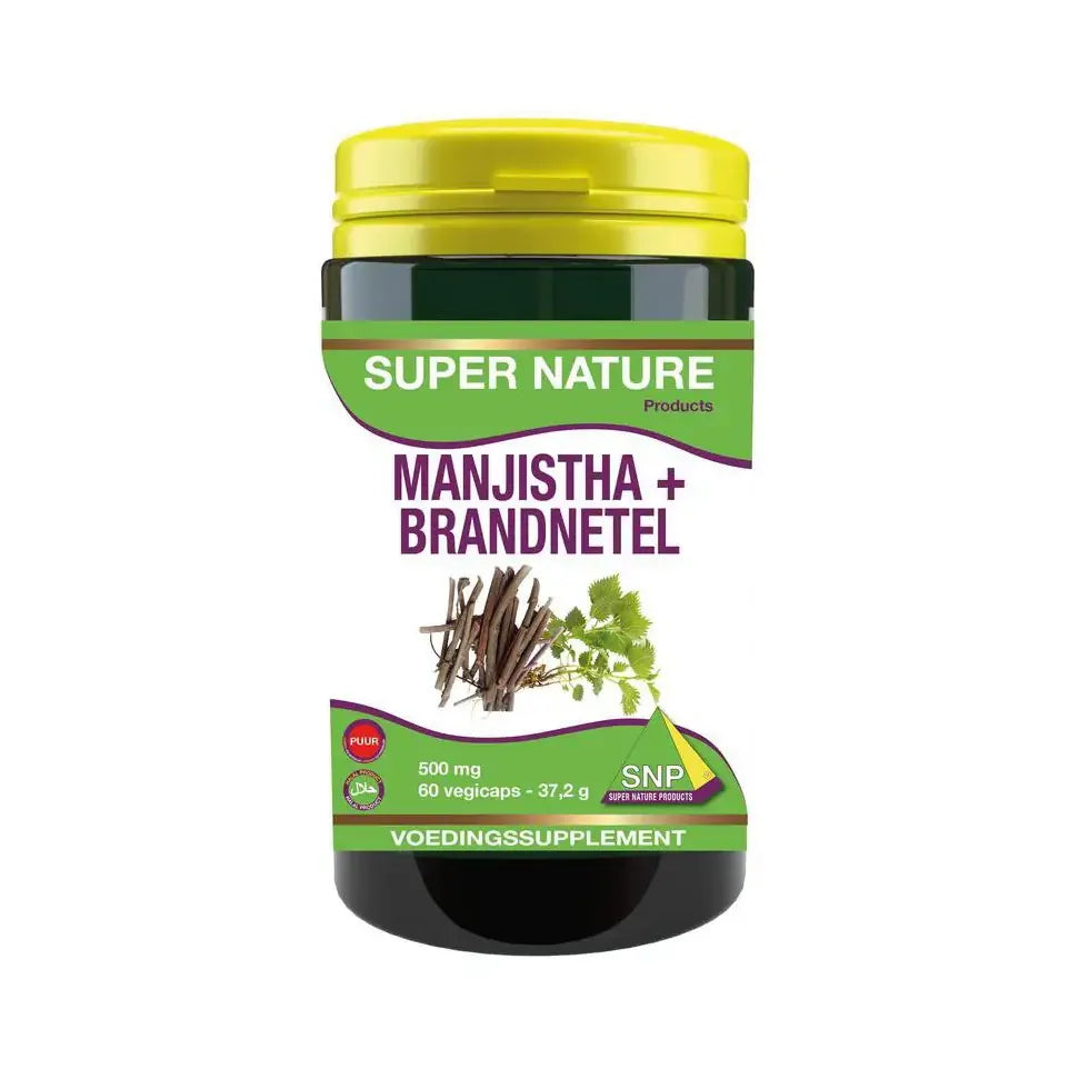 SNP Manjistha + brandnetel puur 60 vcaps