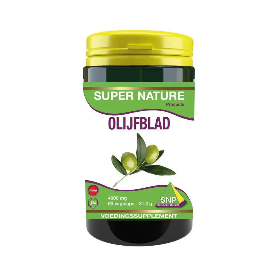 SNP Olijfblad extract extra forte puur 60 capsules