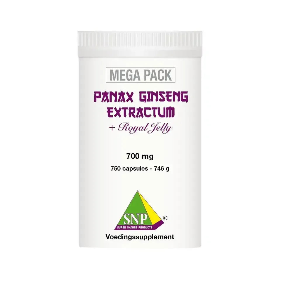 SNP Panax ginseng extract megapack 750 capsules