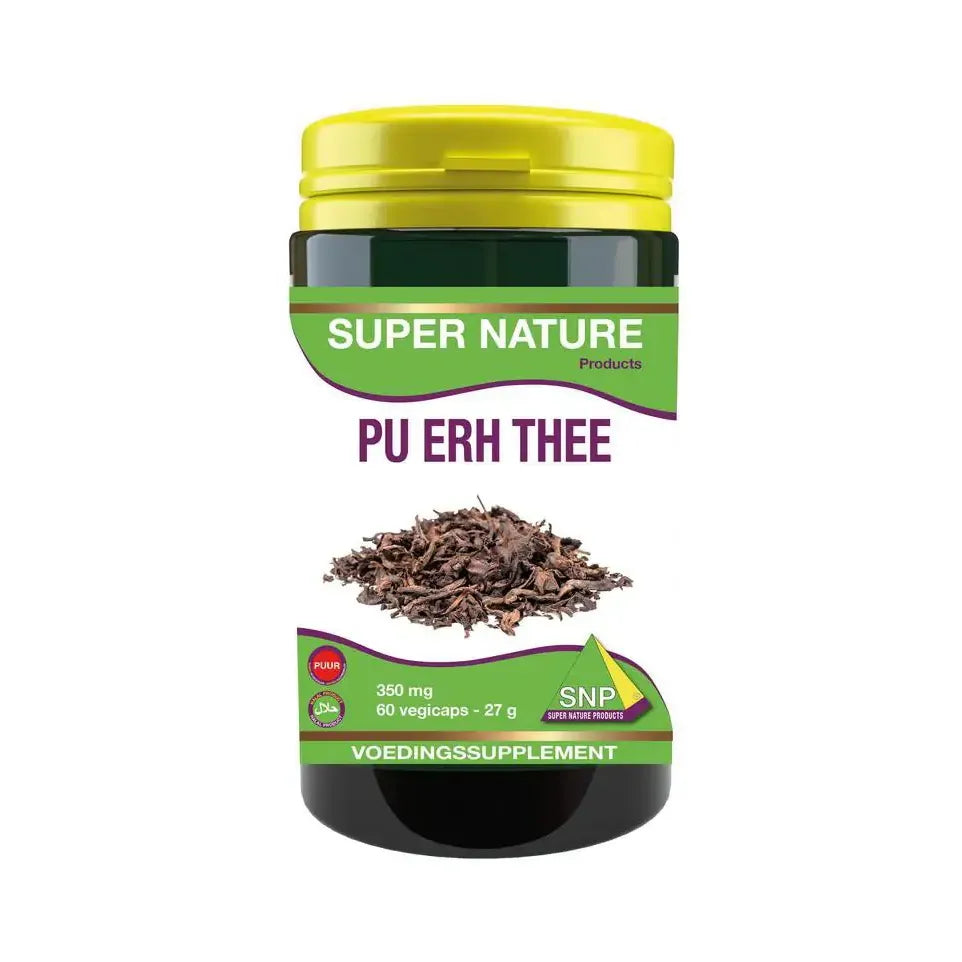 SNP Pu erh thee 350 mg puur 60 capsules