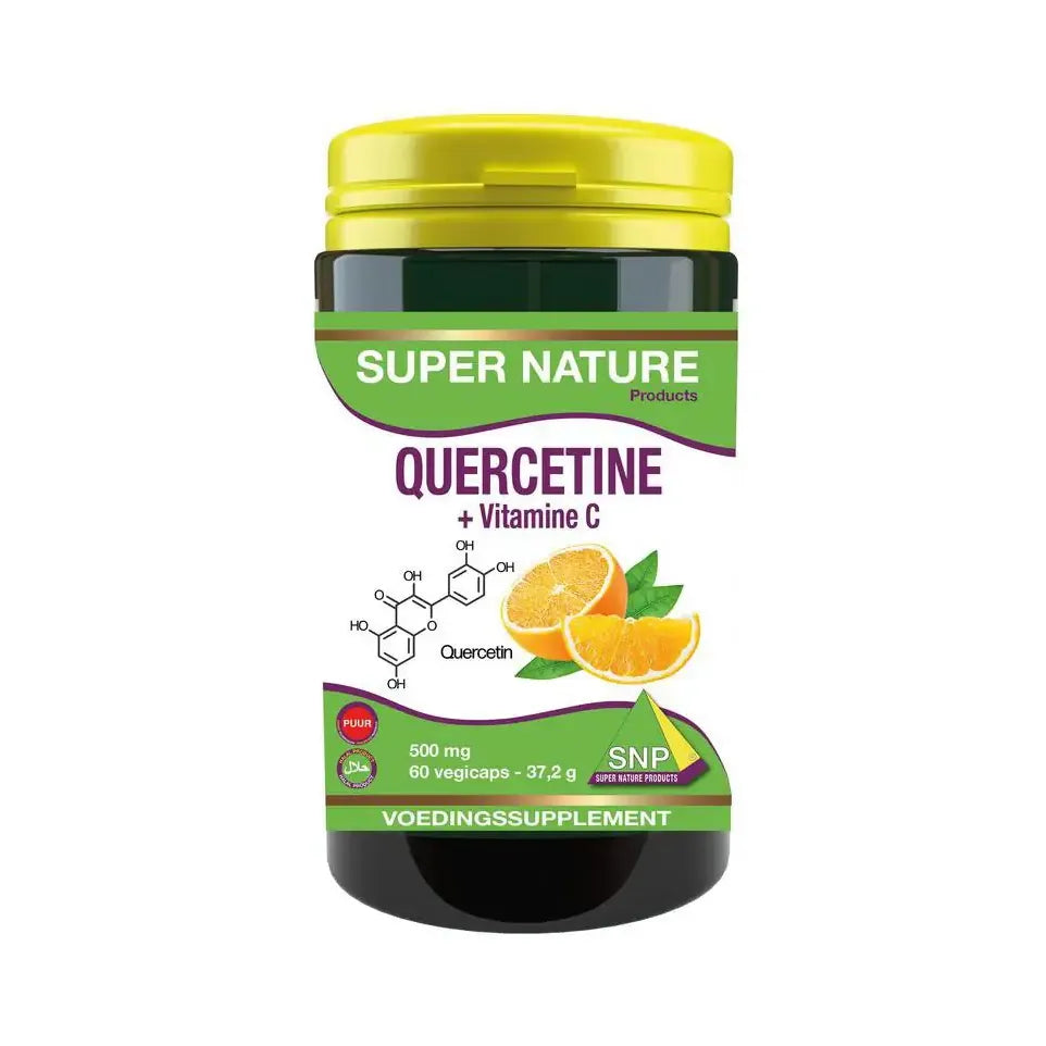SNP Quercetine + gebufferde vitamine C puur 60 vcaps