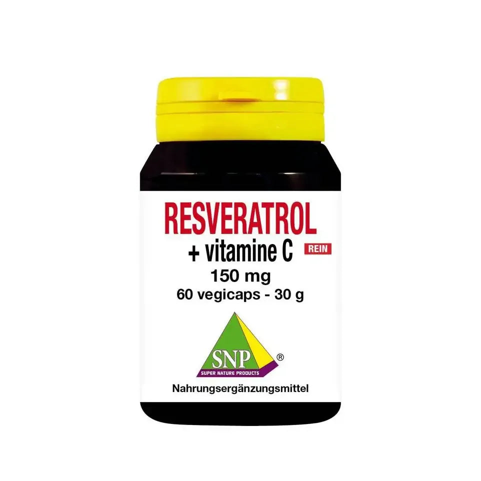 SNP Resveratrol + vitamine C 150 mg puur 60 vcaps
